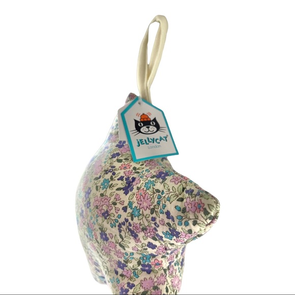 Jellycat Blossom Tulip Bunny Star Musical Pull New With Tags - Picture 7 of 10